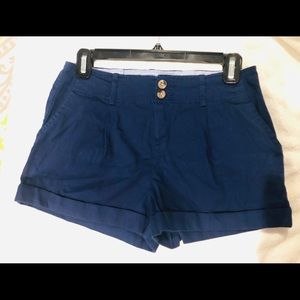 Navy blue shorts